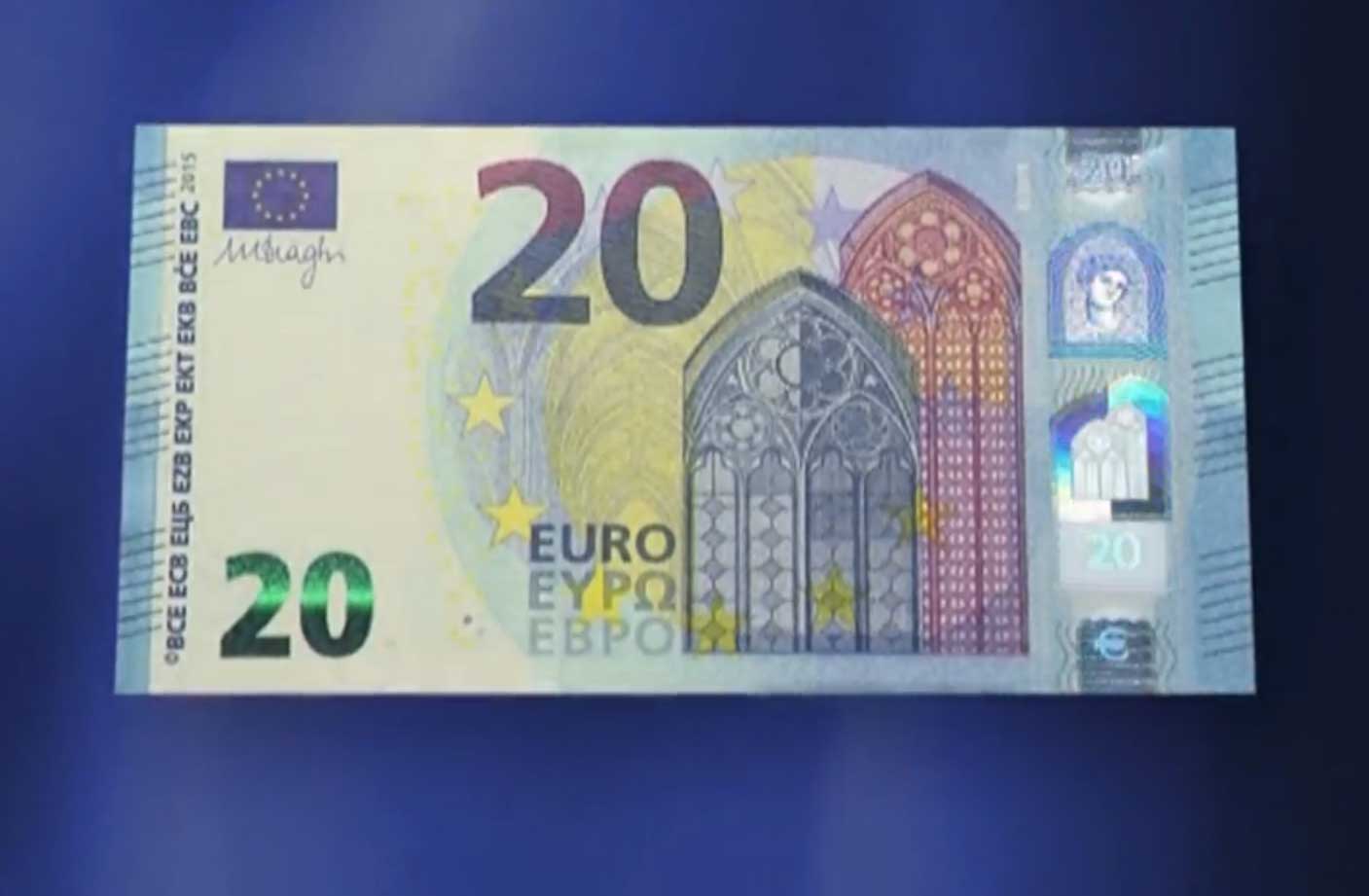 Der neue 20 Euro Schein: Überblick über alle Änderungen - Bildquelle: afp