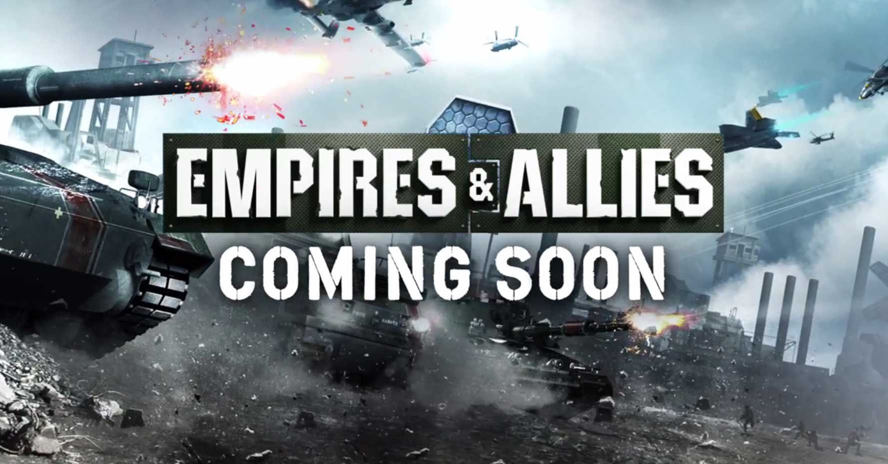 Im neuen Trailer könnt ihr einen Blick auf die kommende Spiele App Empires & Allies werfen - Bildquelle: Zynga // YouTube Video