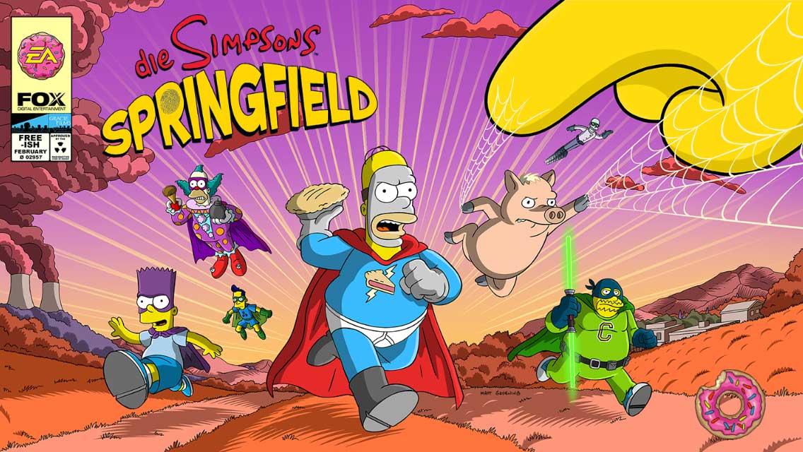 Simpsons Springfield Superhelden Event startet mit Teil 2 - Bildquelle: EA Mobile