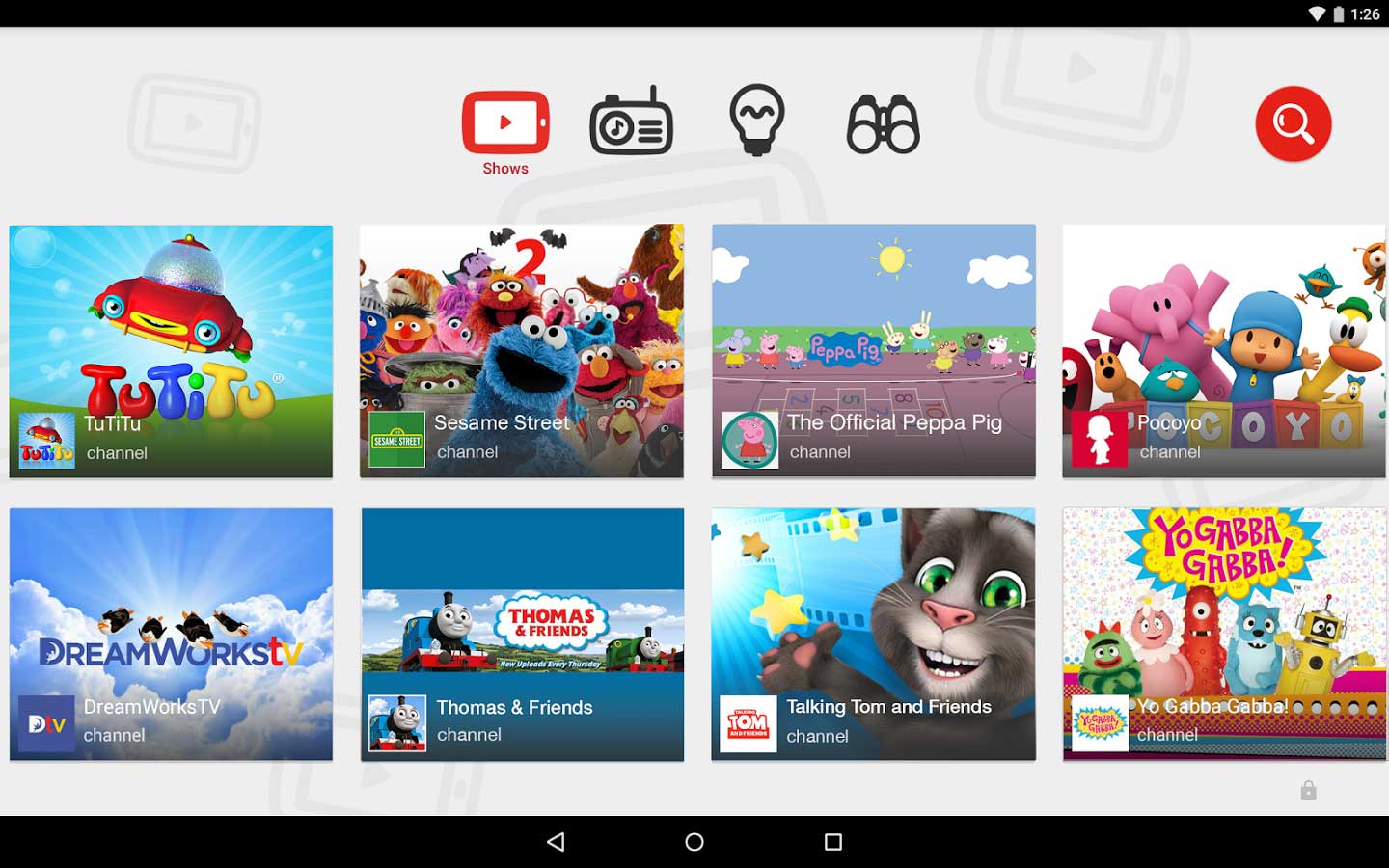 YouTube Kids App im Google Play Store kostenlos herunterladen - Bildquelle: Google Inc