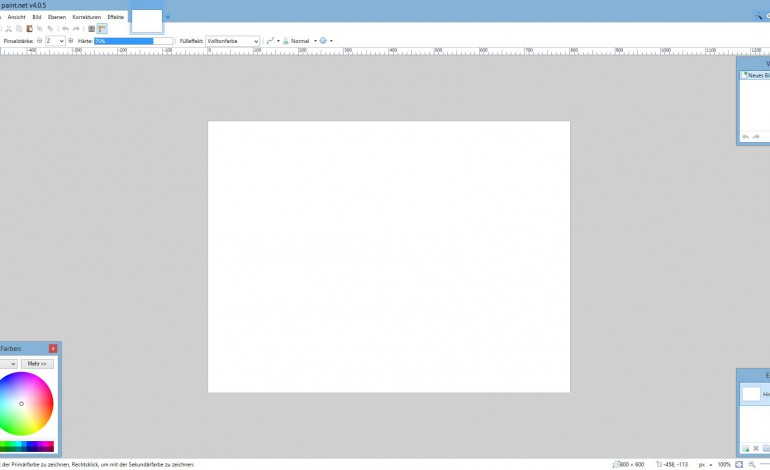 Kostenlose professionelle Bildbearbeitung mit Paint.net