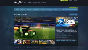 Rocket League gibt es aktuell im Steam Sale 30 Prozent günstiger - Bild: steam.com / eigene Darstellung