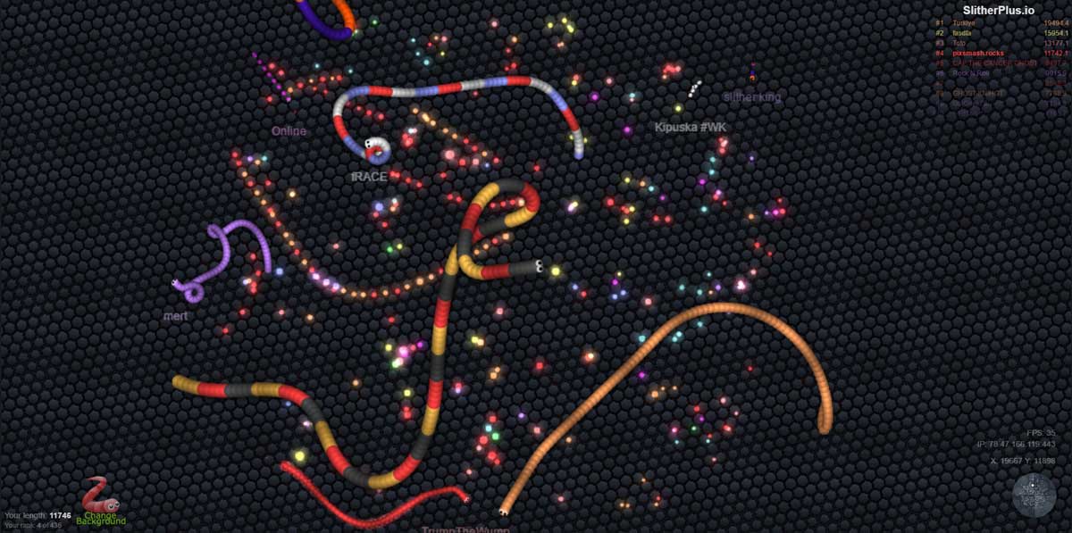 Slither.io: Mit Freunden auf einem Server spielen - so geht's